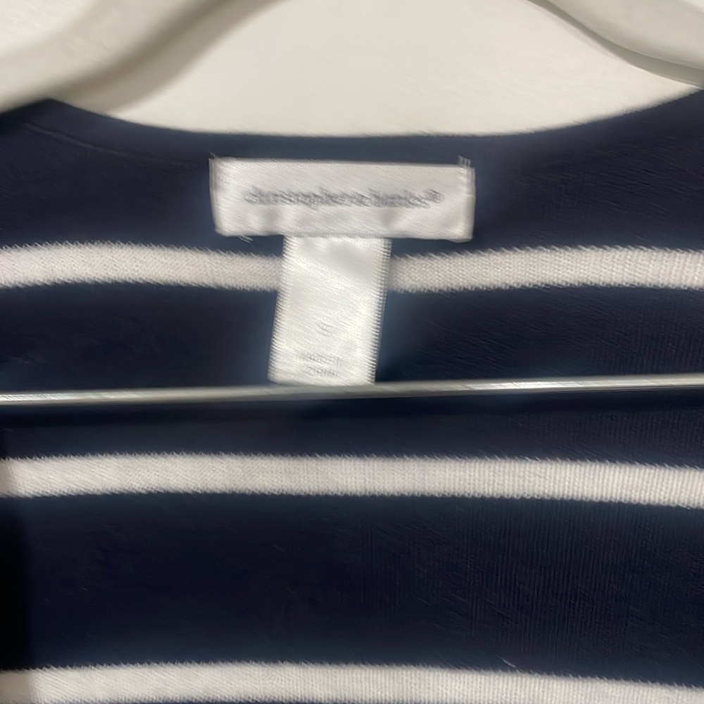 Christopher & Banks Striped Cardigan S vintage - Picture 3 of 5